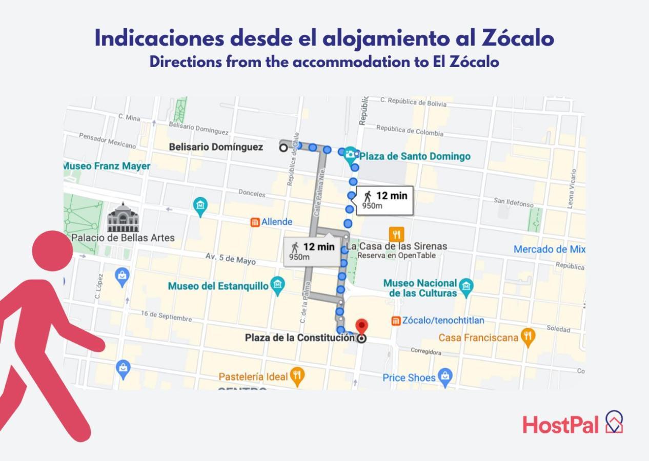Mexico Historic Center Modern Apartment 외부 사진